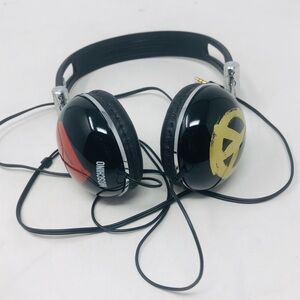 Moschino Vintage Headphones Heart Peace Sign